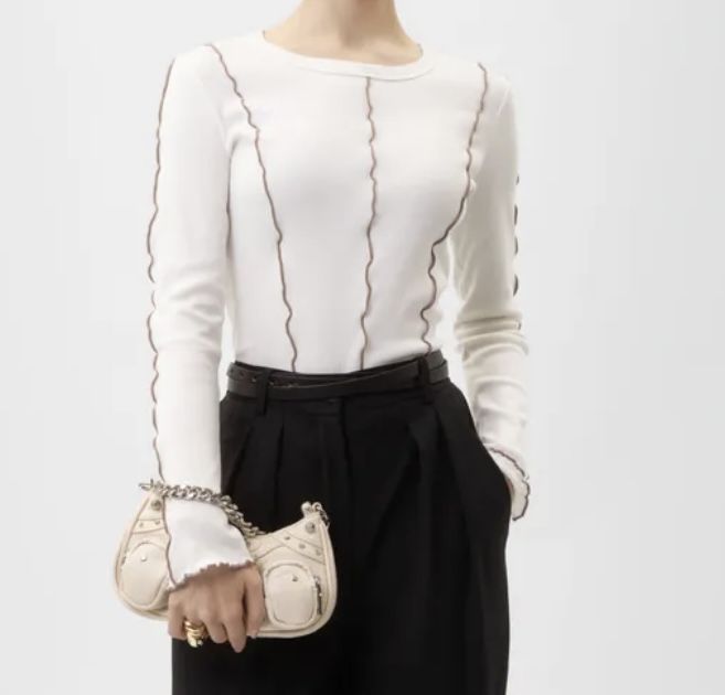 Женский лонгслив