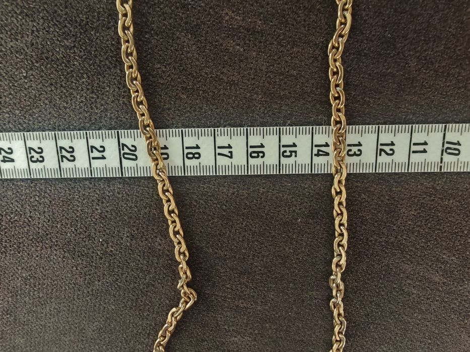 Продавам плътен български златен ланец синджир  14к