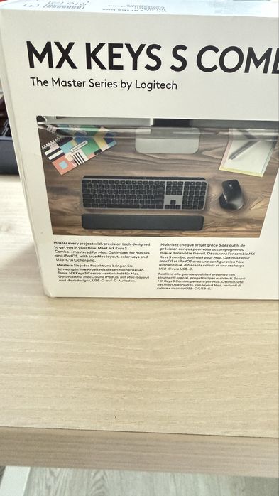 Tastatura si mouse MX Keys S for Mac