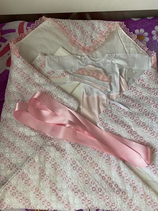 Корсет, бинт, чулки, конверт