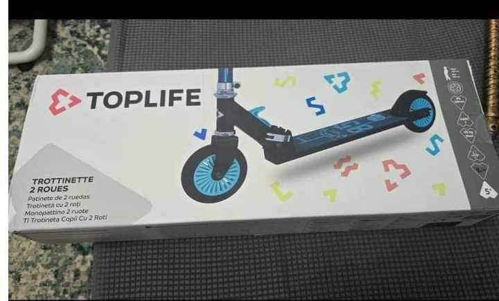 Trotineta pentru copii Trotineta Freestyle Top Life, aluminiu/otel
