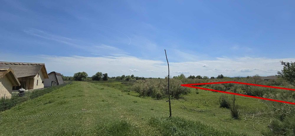Teren in Delta Dunarii pe bratul Sulina, in Gorgova
