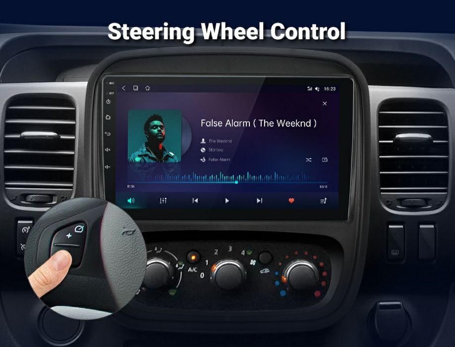 Navi Android Renault Trafic 3 (2014-2021), Opel Vivaro B (2014-2018)