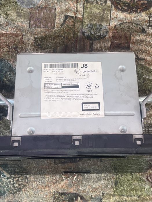 Магнитофон татета королла