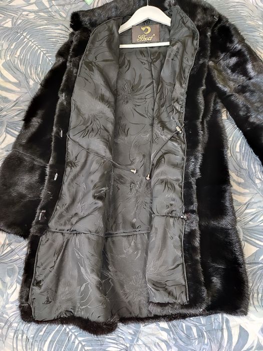 Натуральная норковая шуба