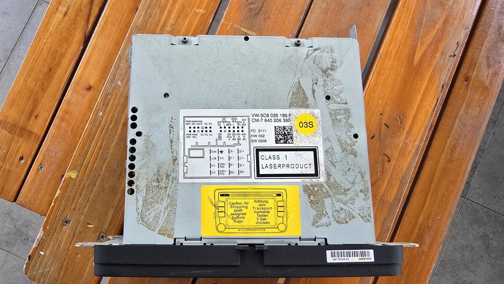 Navigatie OEM VW RCD 510 PT Golf 5, golf 6, passat, jetta, polo, arteon, etc.