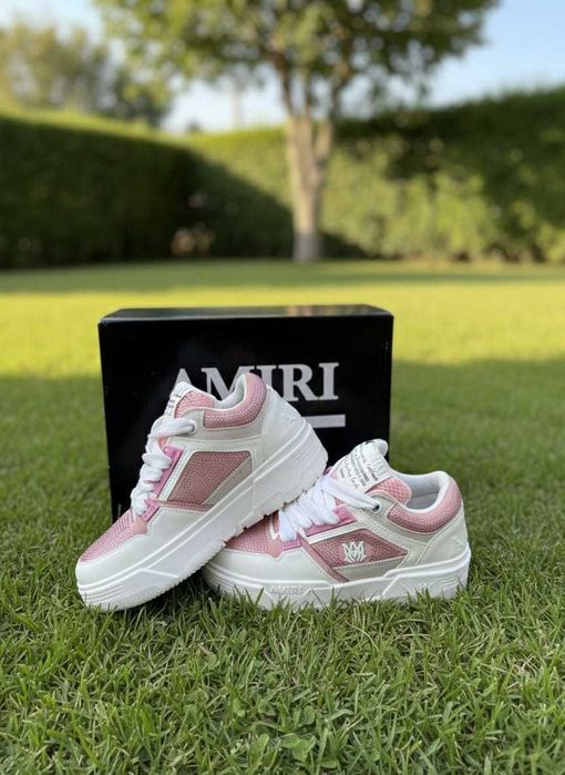 Adidasi AMIRI MA 1 Roz - Pietricele - Full Box