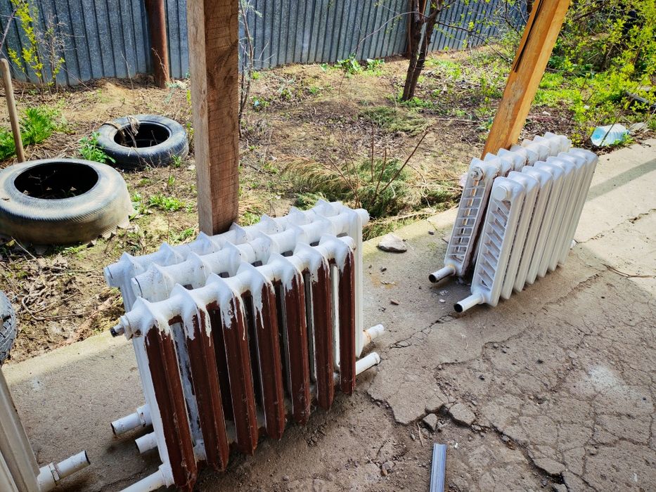 Чугунный батареи. Радиаторы