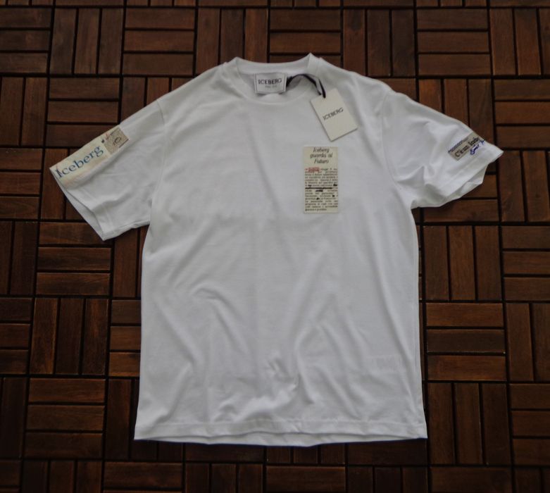 Мъжка тениска Iceberg White T-shirt