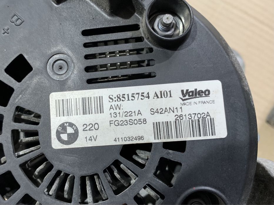Alternator : 8515754, BMW Seria 3 4 5 6 7 X3 X4