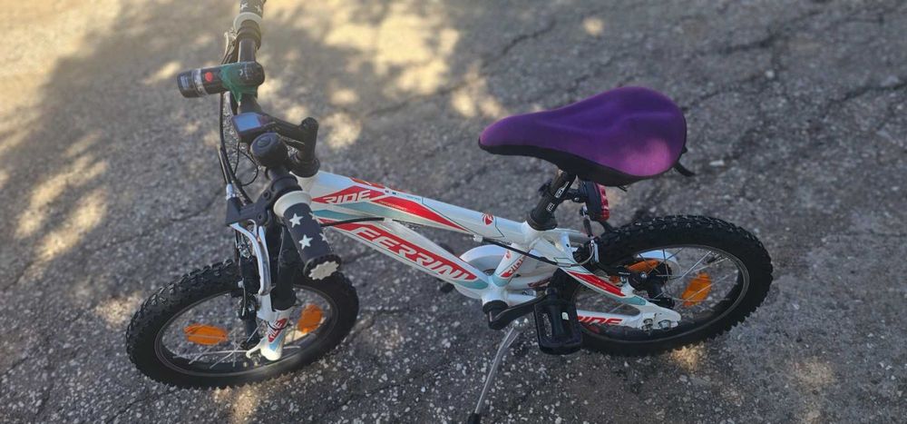 Детски велосипед Ferrini Ride 16" – перфектно техническо състояние