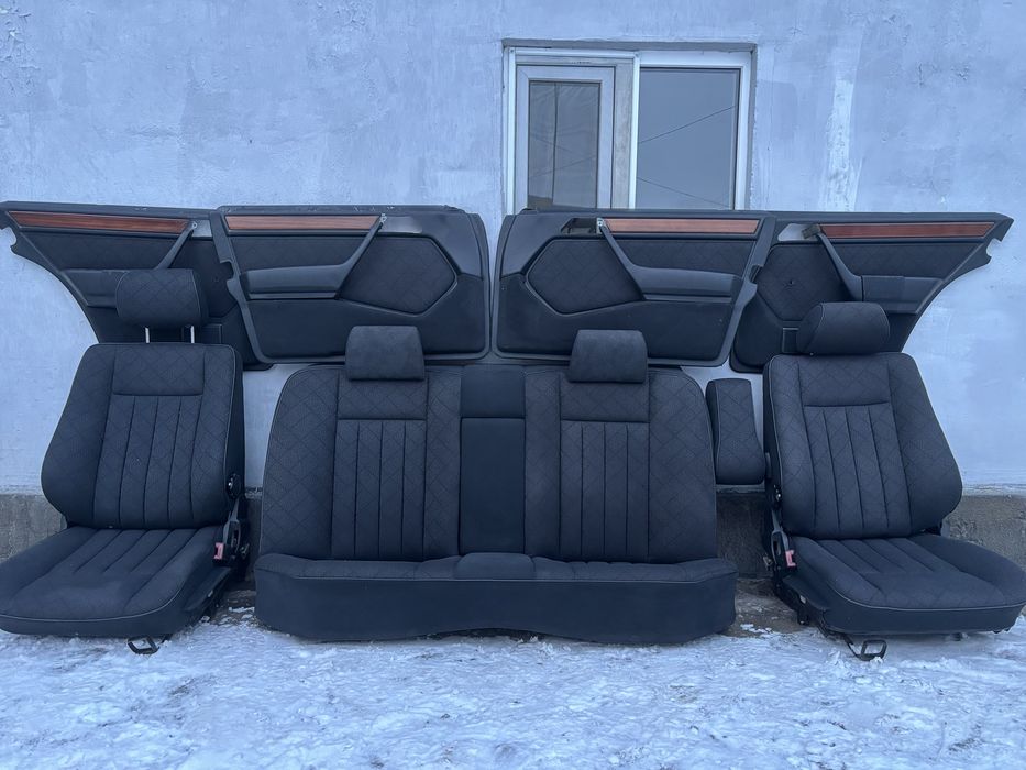 Салон мерседес 124 сиденье карты комплект