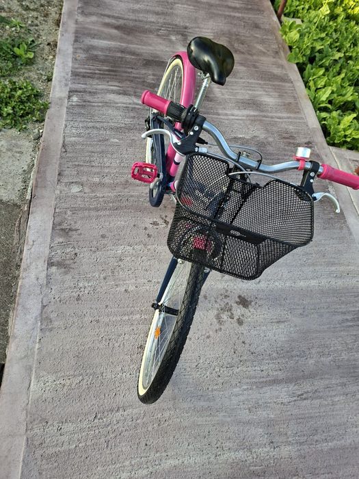 Bicicletă copii B'Twin Original 500 (Decathlon) – 24 inch, complet echipată