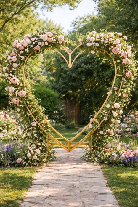 Сърце Арка  Промо 300 отстъпка от реалната цена  подсилена златен цвят