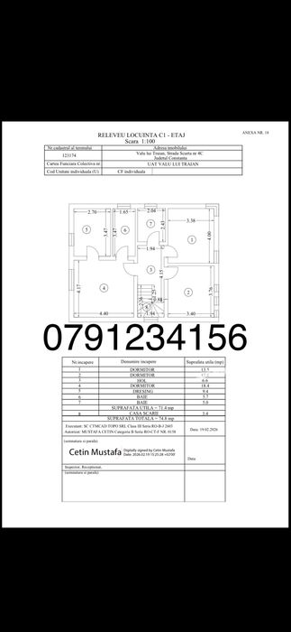 Casa vila p+1 Valul lui Traian Zona Primăriei Curte 500 mp Toate Actele Gata pregatite pentru vanzare nu lumina lazu constanta  ovidiu