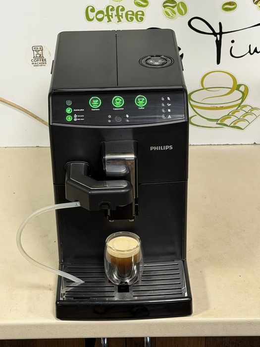 Кафемашина кафе автомат Philips cappuccino с гаранция