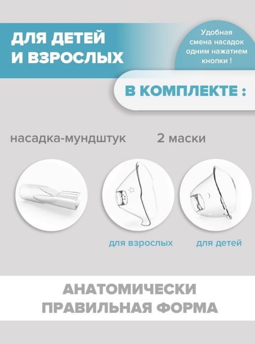 Небулайзер/ингалятор портативный