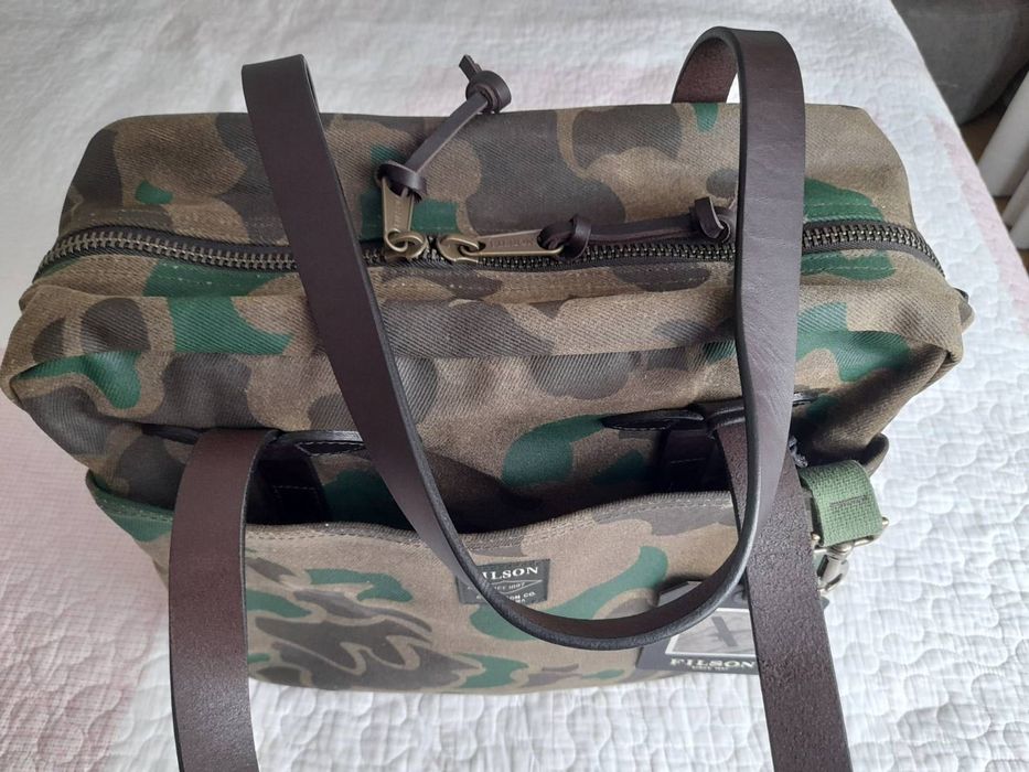 Filson Waxed Rugged Twill Tote Bag