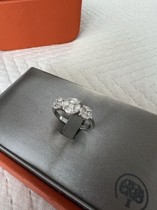 Кольцо с брилиантами Alfieri & St. John.