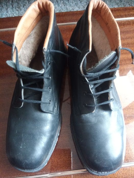 Мъжки обувки кожени шити