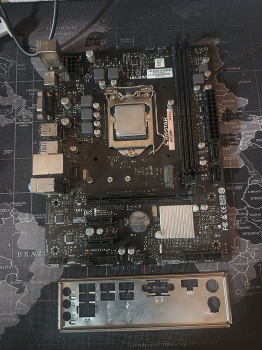 Продается материская плата и процессор i5 10400f