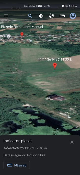 Teren Snagov Siliștea 14684mp intravilan. La 100m de lac.