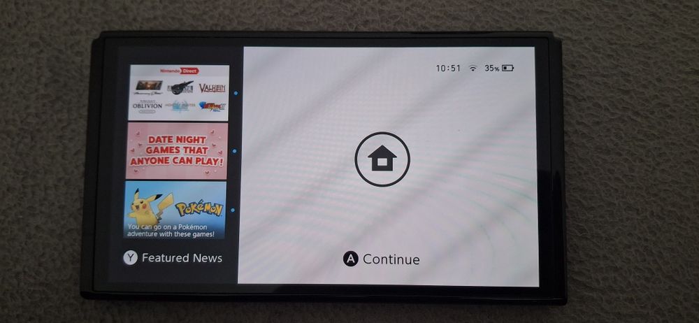 Vand Nintendo Switch Oled