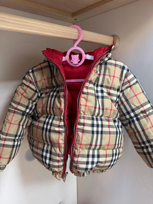 Курта зимняя детская Burberry