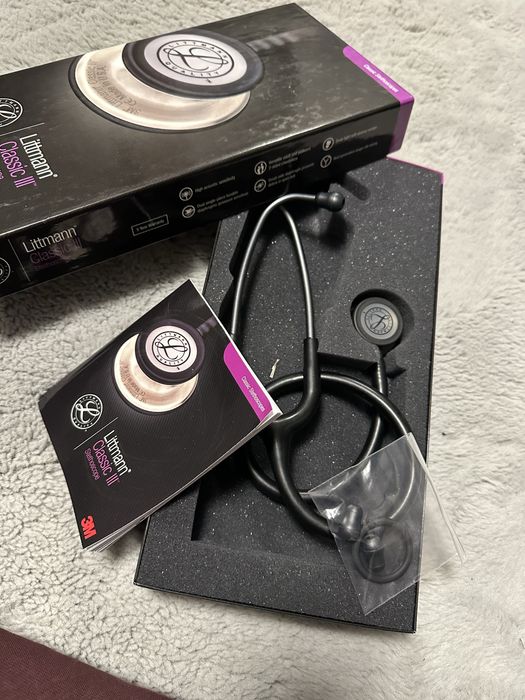 Stetoscop Littmann III Classic Full Black NOU