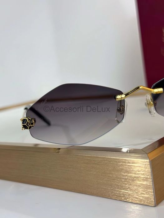 Ochelari de Soare Cartier Panthere CT0433S Full Box [Verificare Colet] As Seen On Rochelle Humed