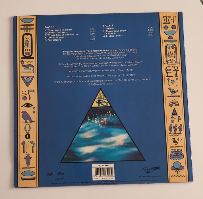 Guru Josh – Infinity (Vinyl, LP, Album)