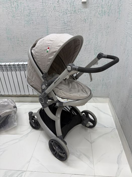 Коляска с переносной автолюлкой scillmax