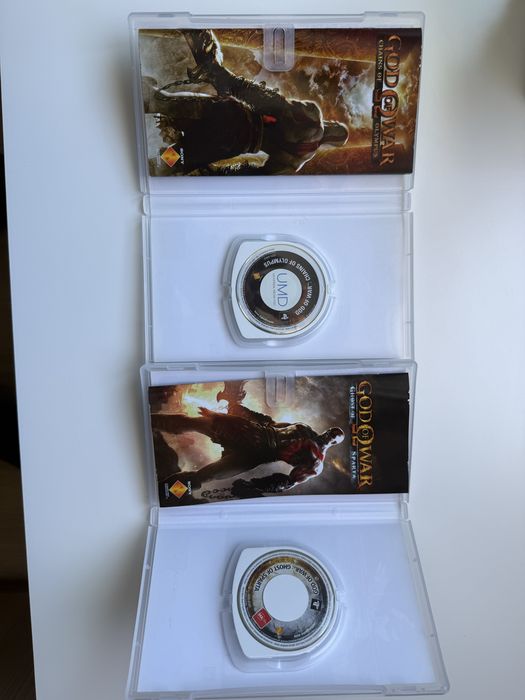 God of War Chains of Olympus + God of War Ghost of Sparta PSP