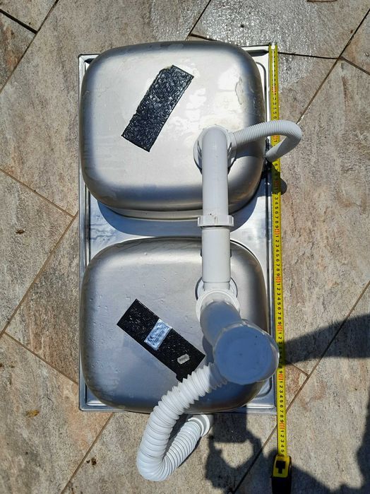 Chiuveta inox 2 cuve