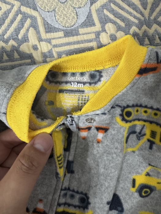 Флисовые слипы на 24 месяца Carters оригинал