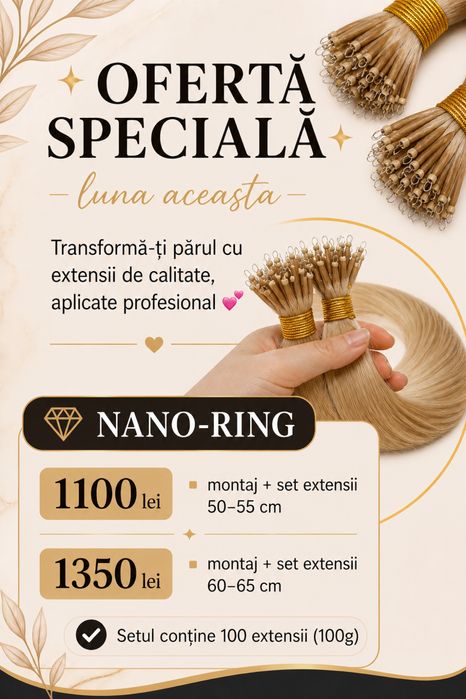 Extensii de par/montaj/intretinere