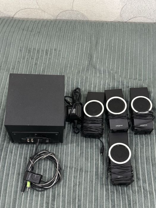 Creative Inspire M4500 4.1 акустическая система полный комплект