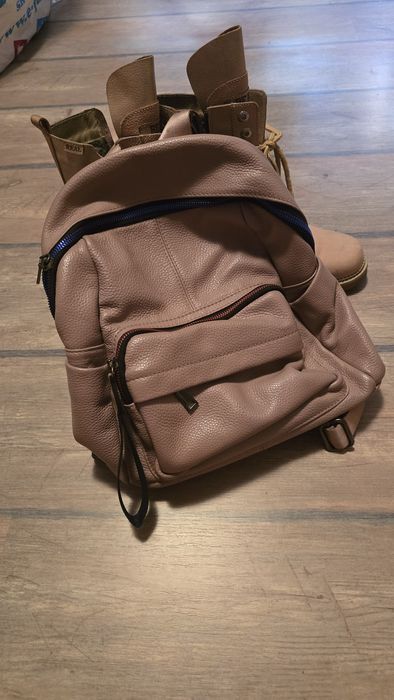 Дамски боти + раница (Естествена кожа!)