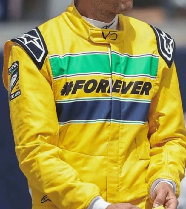 Cursa comemorativa Senna / Vettel, salopeta/costum/combinezon karturi