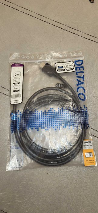 Hdmi cu Hdmi 4K UHD 2 M Nou Deltaco 55 lei fix