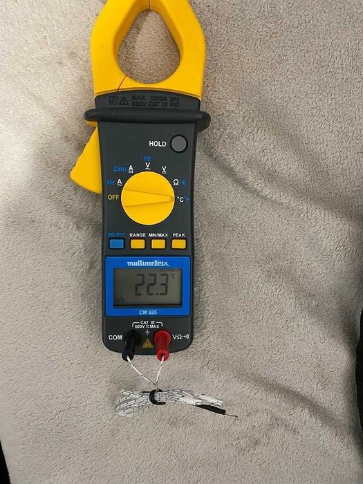 Clampmetru Multimetru profesional AC/ DC True RMS Chauvin Arnoux Multimetrix