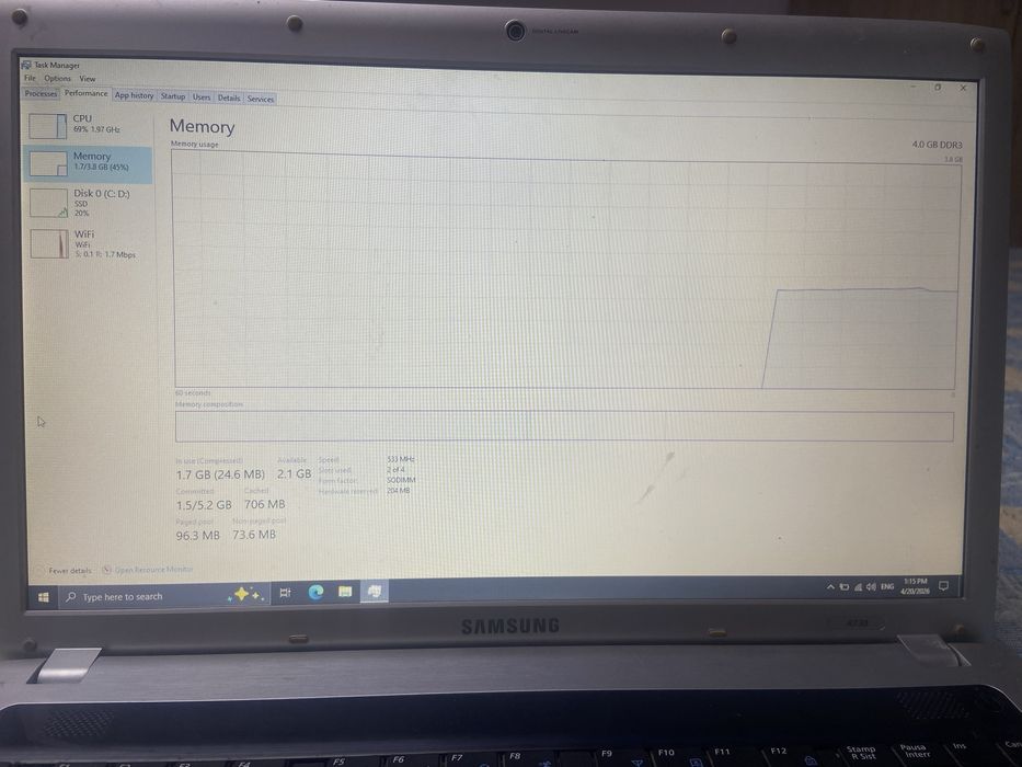 laptop samsung intretinut office sau uz personal