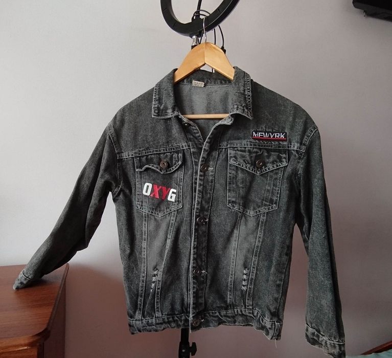 Джинсовая куртка детская