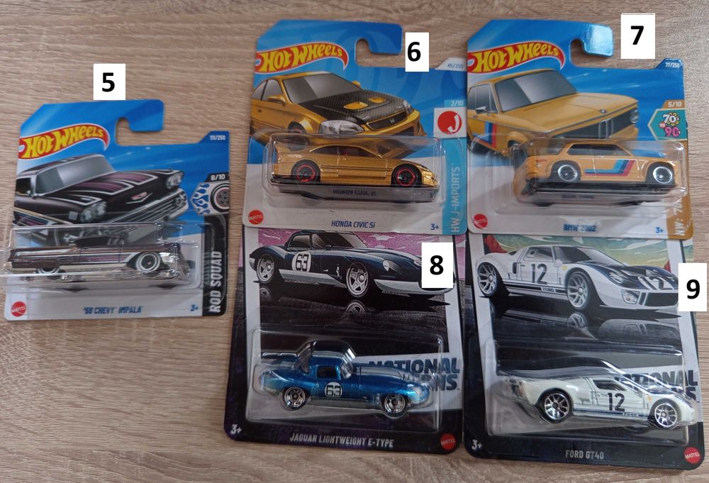 Hot Wheels колички