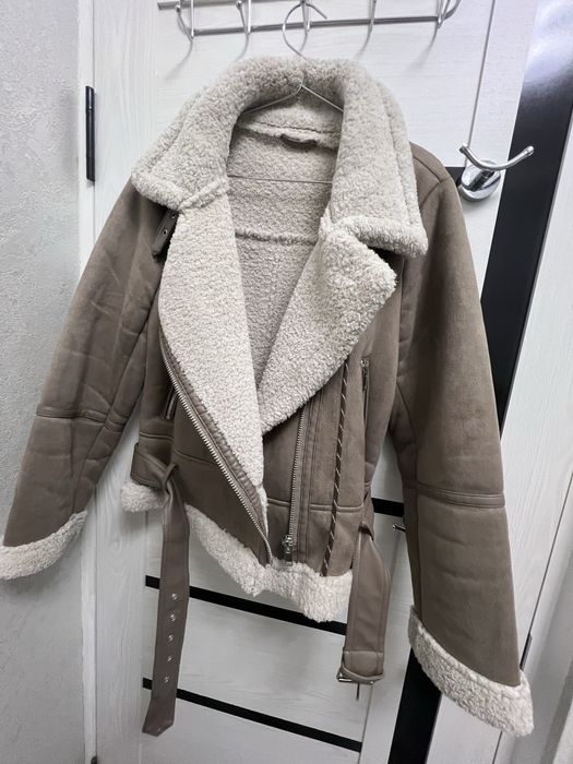 редкая оригинальная женская дубленка Diesel размер М.