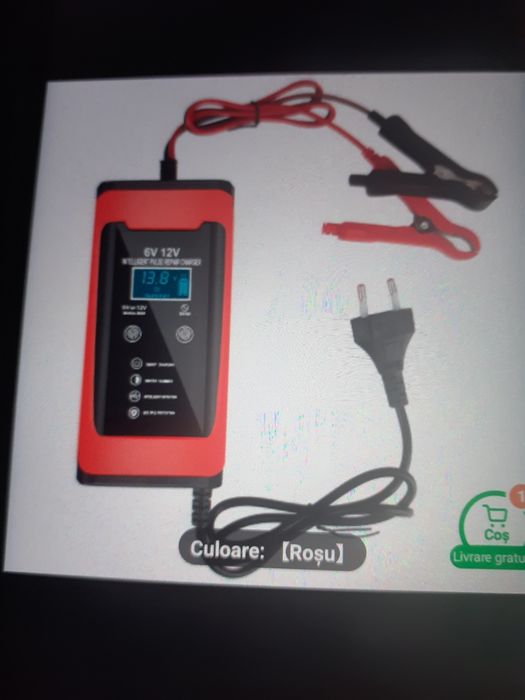 Vând foarte convenabil un ancarcator pentru baterii auto inteligent