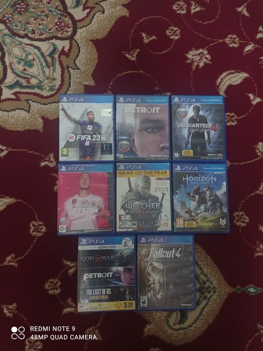 Игры на Playstation 4