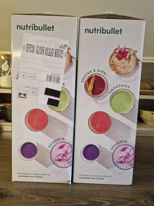 Nutribullet 900W чисто нови бял или Сив( алуминиев)