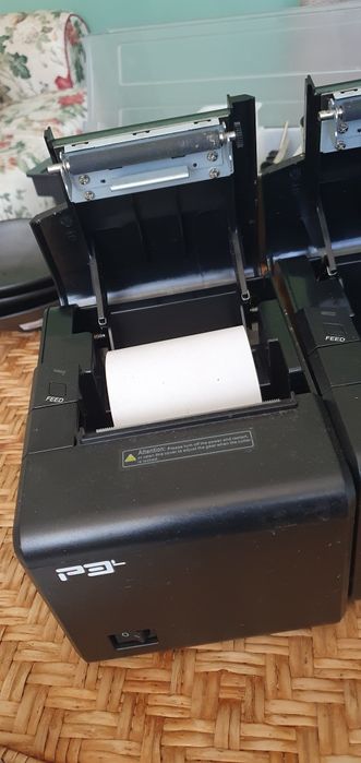 Imprimante termice etichete Custom P3L – 2 bucăți, stare foarte bună
V