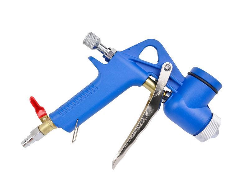 Пневматичен пистолет за мазилка и боя, дюза 4 6 8 мм и метален резерво